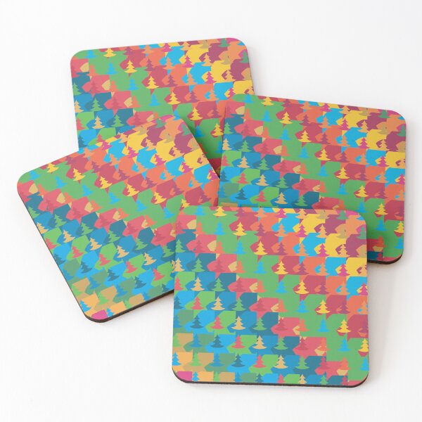 Item preview, Colorful christmas tree pattern design designed and sold by greatnorris.