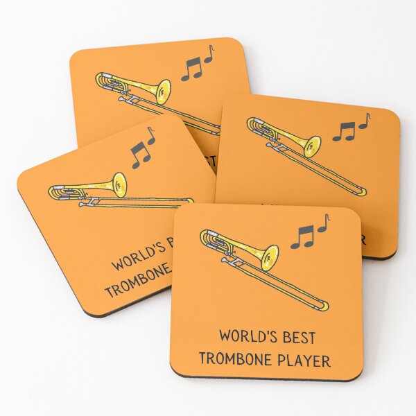 Item preview, World's Best Trombone Player designed and sold by BlakefourDesign.