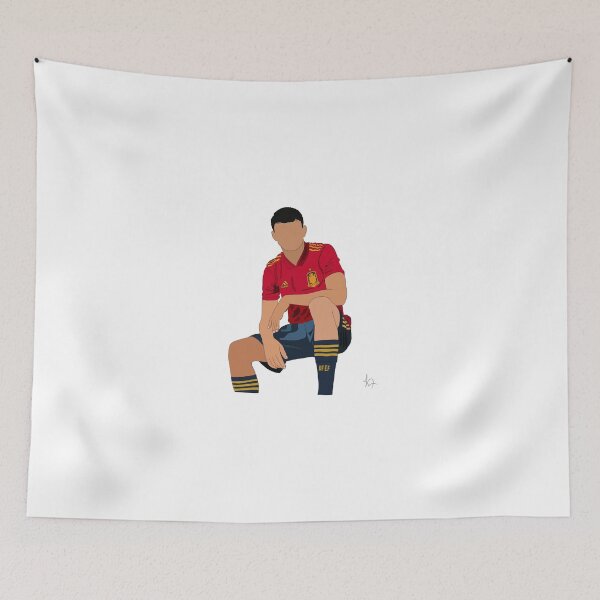 Item preview, Pedri designed and sold by Beautifutebol.