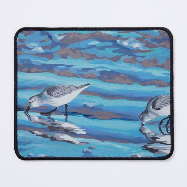 Item preview, Sanderlings Feeding designed and sold by LauraWolfArtist.