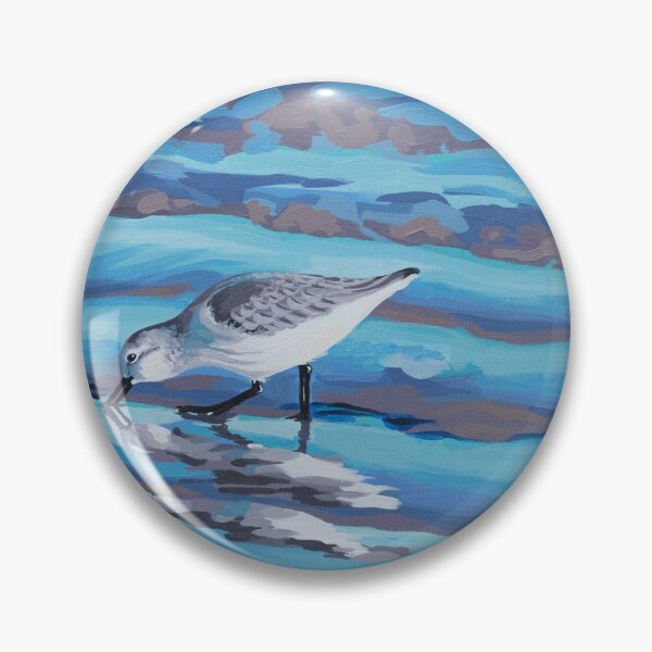 Item preview, Sanderlings Feeding designed and sold by LauraWolfArtist.