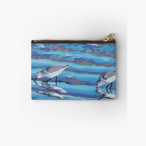 Item preview, Sanderlings Feeding designed and sold by LauraWolfArtist.