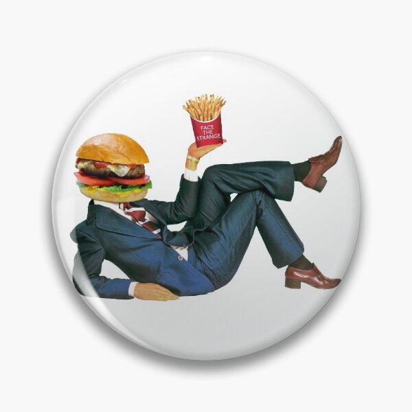 Item preview, Burger Dude, Reclined designed and sold by FaceTheStrange.