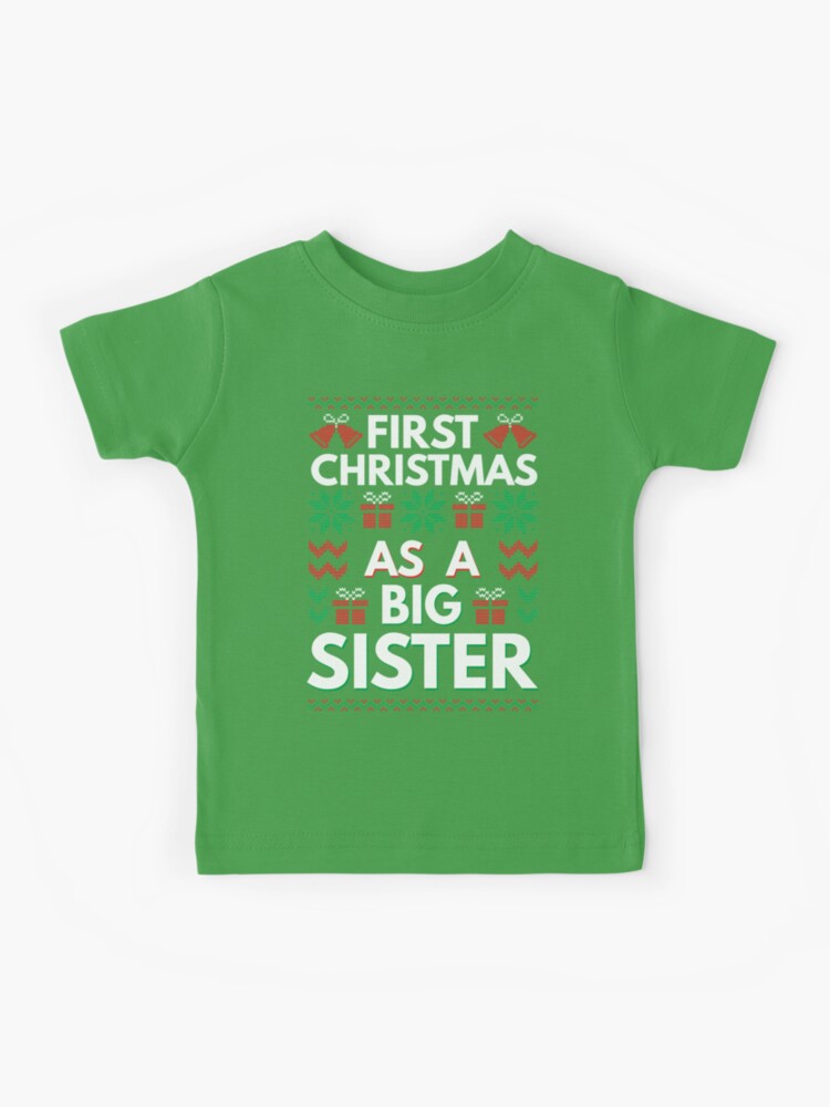 big sister christmas shirt