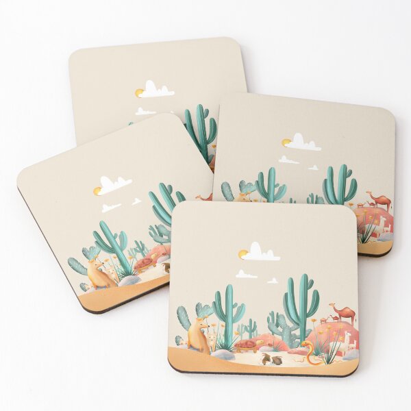 Item preview, Desert Animal Families designed and sold by zyrapaint.