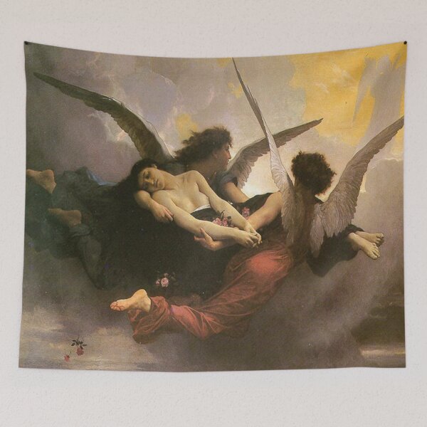 Item preview, William-Adolphe Bouguereau's A Soul Brought to Heaven designed and sold by mosfunky.