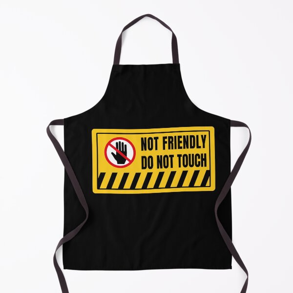 Item preview, Not Friendly Do Not Touch designed and sold by ArteSilenziosa.