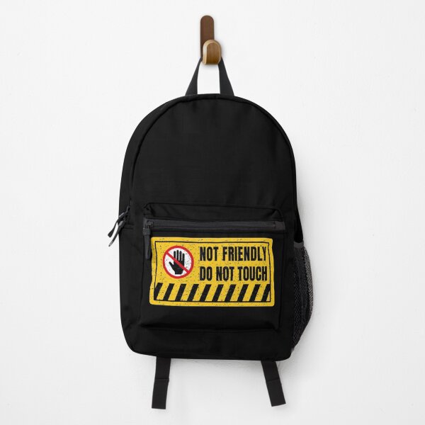 Item preview, Not Friendly Do Not Touch designed and sold by ArteSilenziosa.