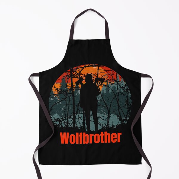 Item preview, Wolfbrother Perrin with Hammer & Battle Axe Wheel of Time Parody Design  designed and sold by Candlewood Museum & Gift Shoppe.