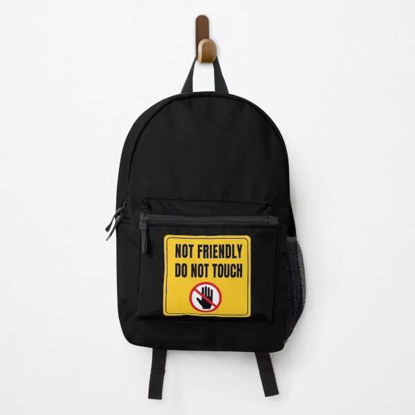 Item preview, Not Friendly Do Not Touch designed and sold by ArteSilenziosa.