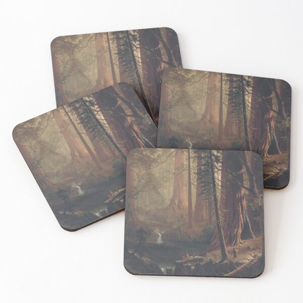 Item preview, Albert Bierstadt's Giant Redwood Trees of California designed and sold by mosfunky.