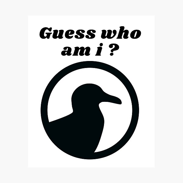 Item preview, Silver Gull Guess who am I designed and sold by Amirebdesign.