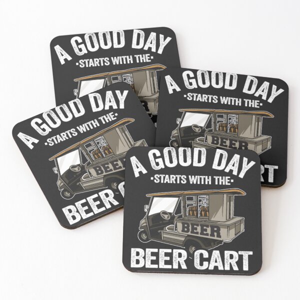 Item preview, Good Day Starts With The Beer Cart Golfing designed and sold by StarcyWol.