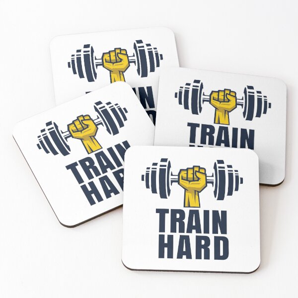 Item preview, Workout Motivational Quote -Train Hard  designed and sold by motivationaltee.