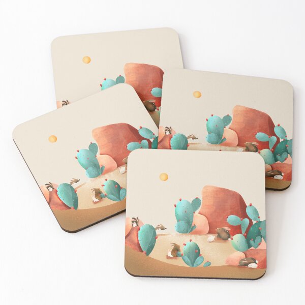 Item preview, Desert Bunny Families designed and sold by zyrapaint.