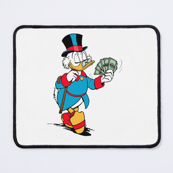 Scrooge McDuck With Money Mouse Pad