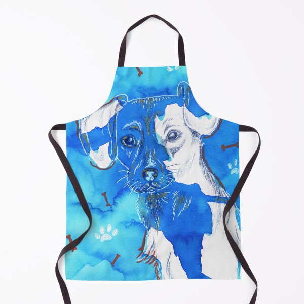Item preview, Blue dog portrait designed and sold by Oniroiatlier.