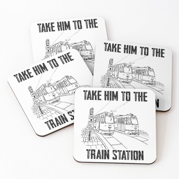 Item preview, Take Him To The Train Station designed and sold by RicaGraphic.