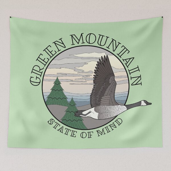 Item preview, Green Mountain State of Mind designed and sold by JeoImage.