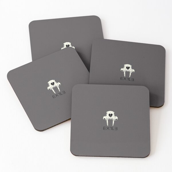 Item preview, EXILEskull_grey pattern designed and sold by EXILExile.