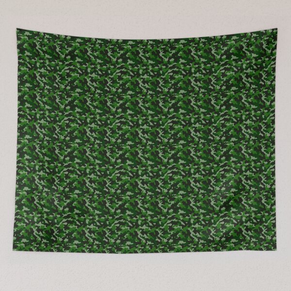 Item preview, Camouflage Pattern - Moist Mire / Green designed and sold by SoulArtLove.