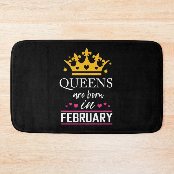 Item preview, Queens are born in february birthday gift for her 2022 designed and sold by TeeHDesigner.