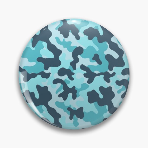 Item preview, Camouflage Pattern - Dark Arctic / Blue Ice designed and sold by SoulArtLove.