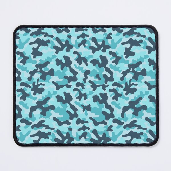 Item preview, Camouflage Pattern - Dark Arctic / Blue Ice designed and sold by SoulArtLove.