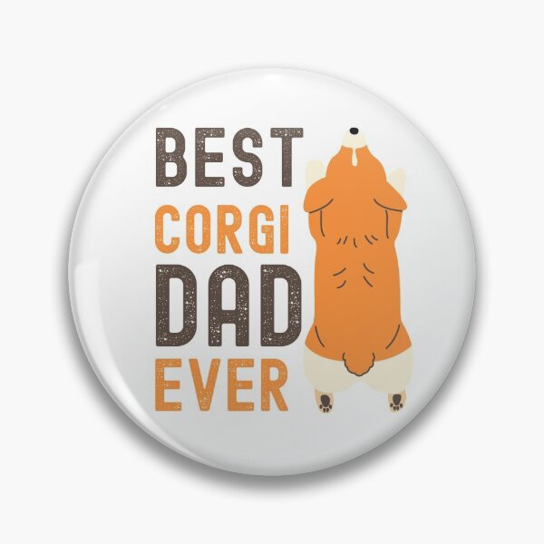 Item preview, Best Corgi Dad Ever designed and sold by appareltolove.