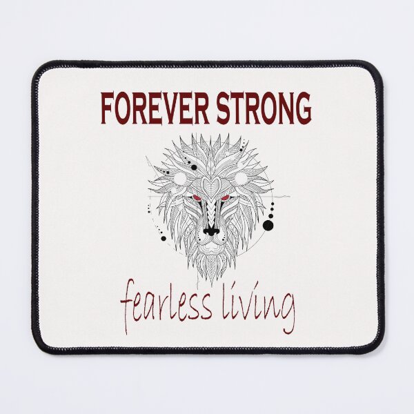 Item preview, Forever Strong Fearless Living  designed and sold by Medyahshop ⭐️⭐️⭐️⭐️⭐️.