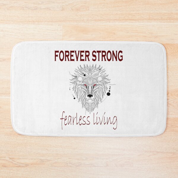 Item preview, Forever Strong Fearless Living  designed and sold by Medyahshop ⭐️⭐️⭐️⭐️⭐️.