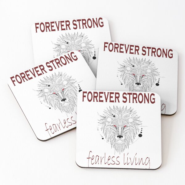 Item preview, Forever Strong Fearless Living  designed and sold by Medyahshop ⭐️⭐️⭐️⭐️⭐️.