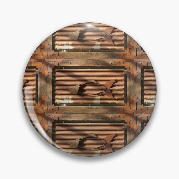 Item preview, Corrugated Iron Fish framed in Wood by Adelaide Artist Avril Thomas at Magpie Springs designed and sold by MagpieSprings.