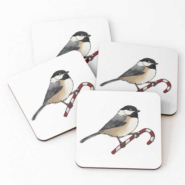 Item preview, Candy Cane Chickadee designed and sold by Alexis Rodefer.