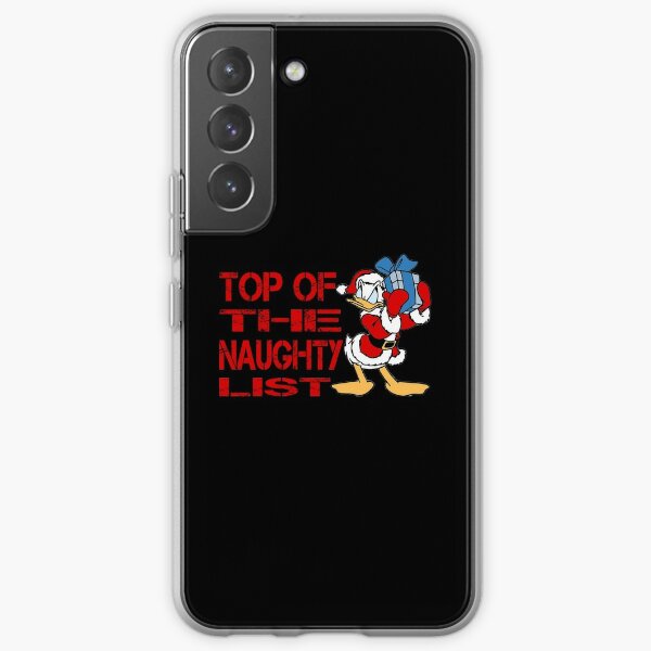 Christmas Donald Duck “Top of the Naughty List”  Samsung Galaxy Soft Case