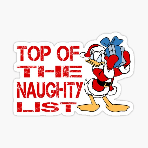 Christmas Donald Duck 