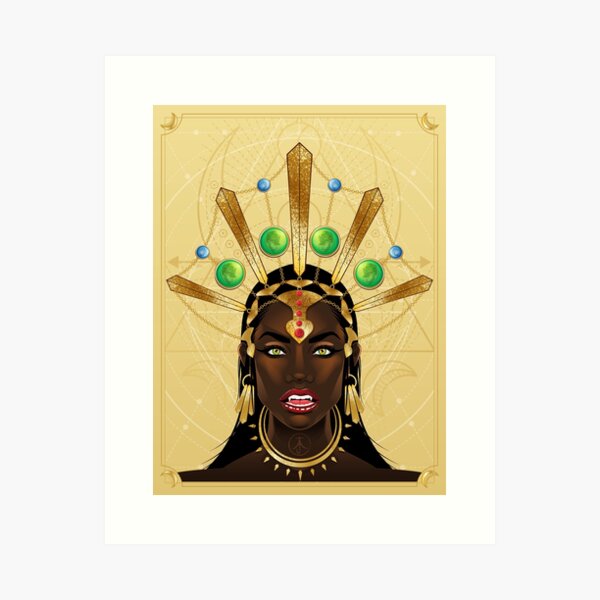 Vampire Queen of the Damned Art Print