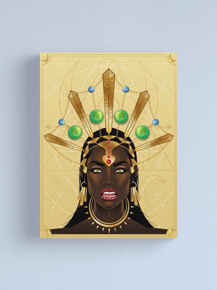 Alternate view of Vampire Queen of the Damned Canvas Print