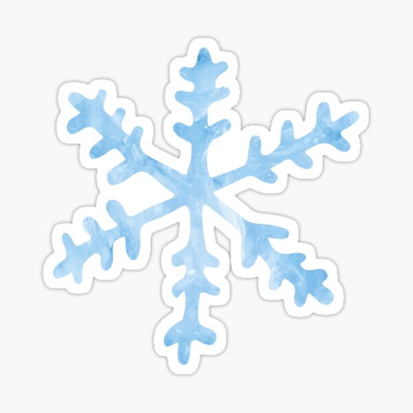 snowflake sticker!!