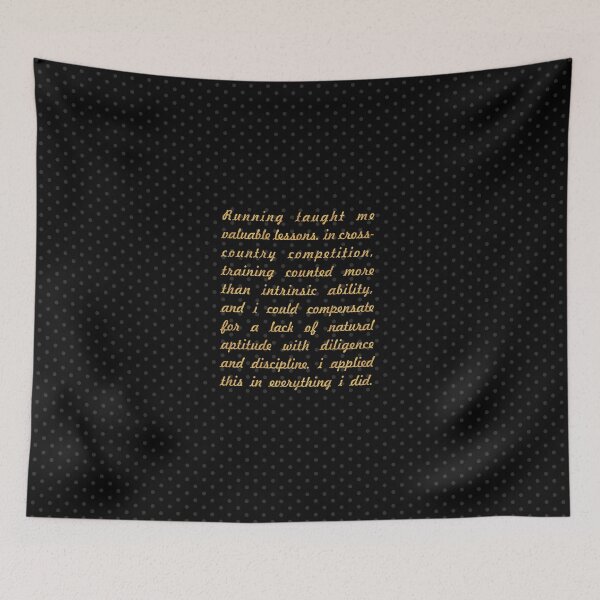 Item preview, Running tought me... “Nelson Mandela” Inspirational Quote designed and sold by Powerofwordss.