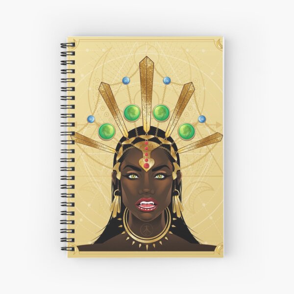 Vampire Queen of the Damned Spiral Notebook