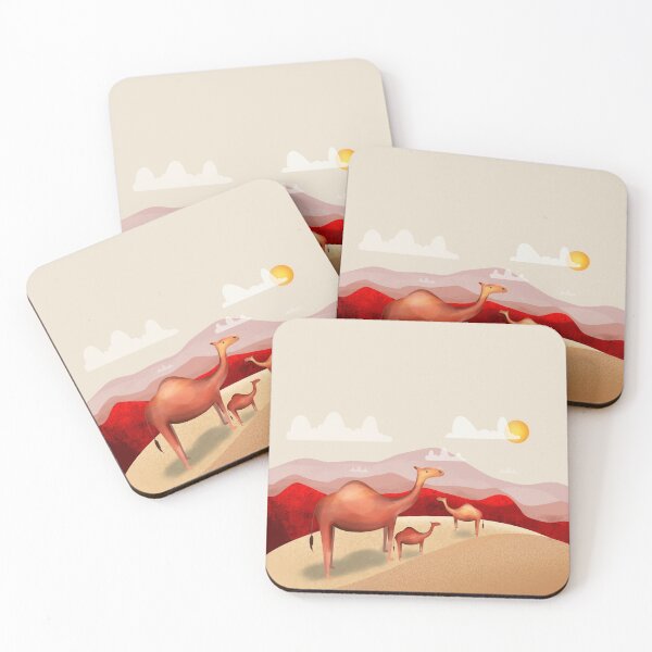 Item preview, Desert Camel Family designed and sold by zyrapaint.