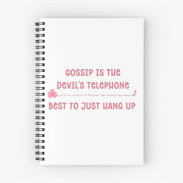 Item preview, Gossip Is The Devil's Telephone designed and sold by Martini-Four.