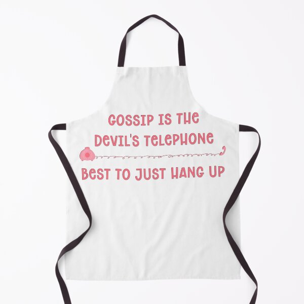 Item preview, Gossip Is The Devil's Telephone designed and sold by Martini-Four.