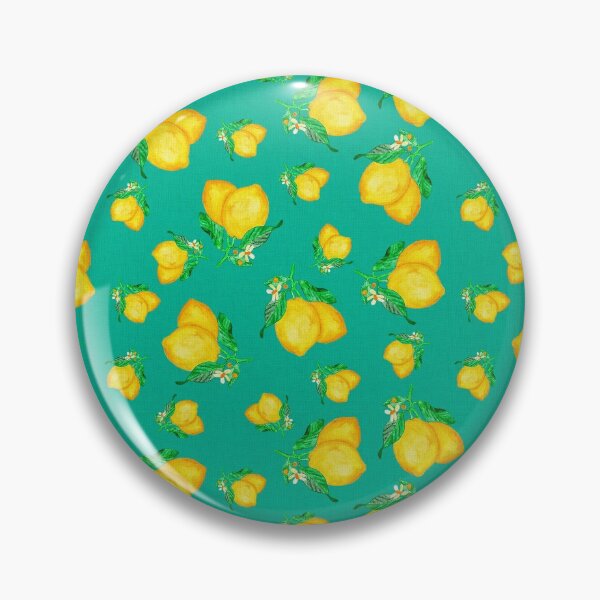 Item preview, Lemons & Dark Teal designed and sold by Rosie Oliveira.