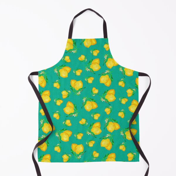 Item preview, Lemons & Dark Teal designed and sold by Rosie Oliveira.