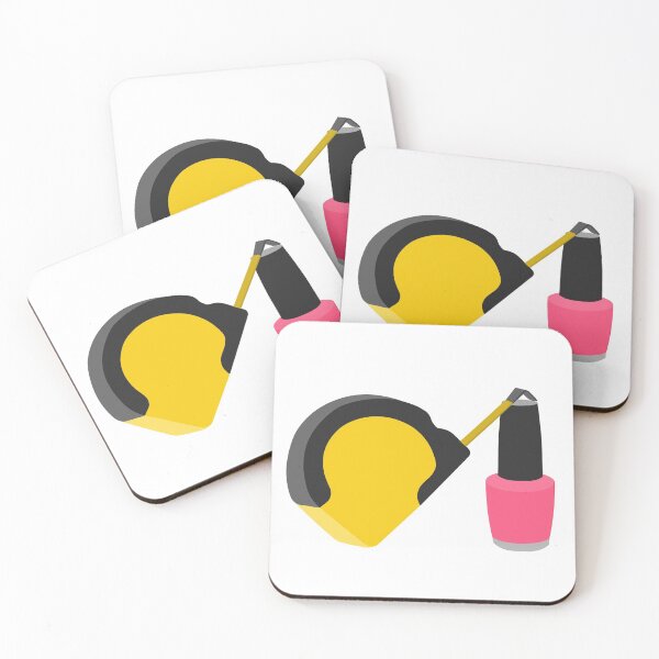 Item preview, Tape Measure and Pink Nail Polish designed and sold by JulesNelly.