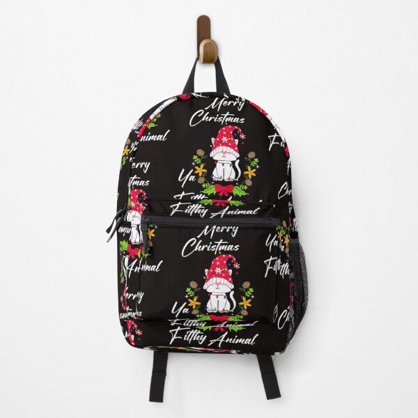 Item preview, Merry Christmas ya filthy animal- Funny Christmas  designed and sold by Designs Of all kinds.