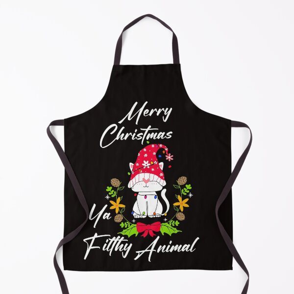 Item preview, Merry Christmas ya filthy animal- Funny Christmas  designed and sold by Designs Of all kinds.