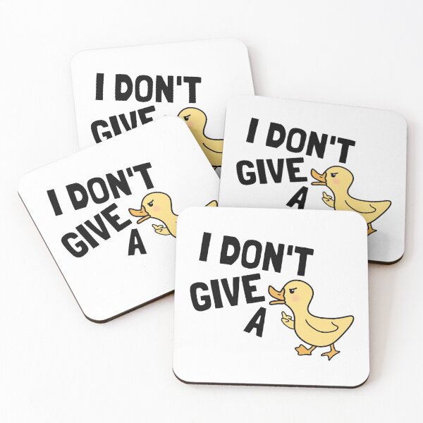 Item preview, I Dont Give a Duck! designed and sold by Vladan Seva.